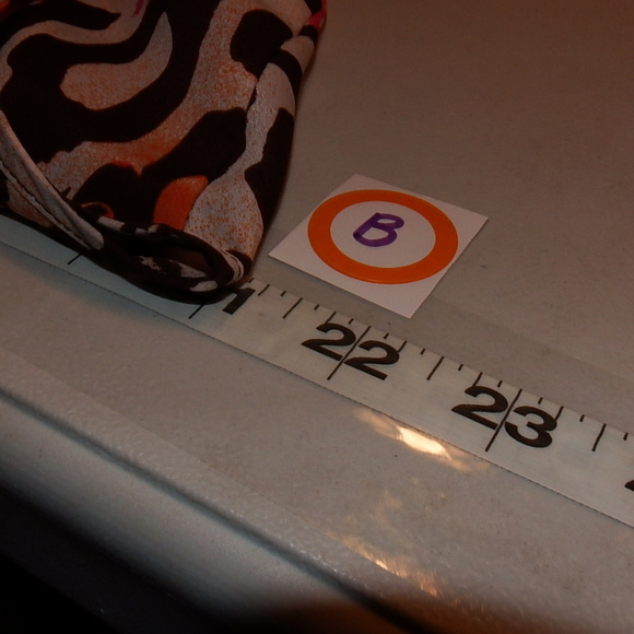 $5.00 Cato - 14 Animal Print Orange Pink and brown - Picture 7 of 8